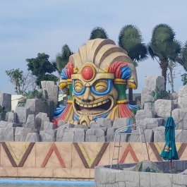 Mô hình trang trí khuôn viên độc đáo