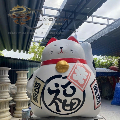 Mô Hình Mèo Kitty Bằng Mút Xốp Theo Yêu Cầu | Xưởng Hóc Môn