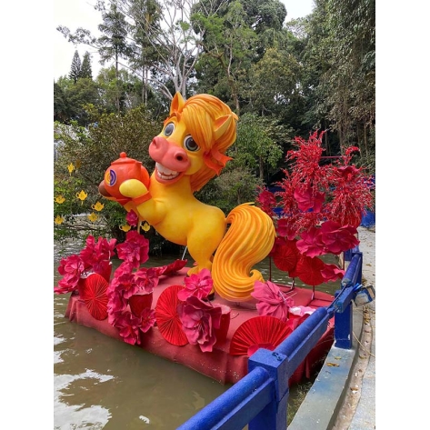 Những điều cần biết khi thi công linh vật tết kích thước lớn 