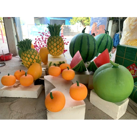 Mô Hình Trái Cây Bằng Mút Xốp Trang Trí Tết | Tài Lộc Hóc Môn