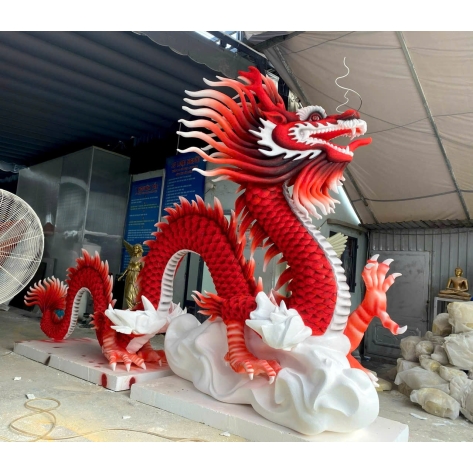 Mô hình rồng bằng mút xốp: Hướng dẫn chọn và thi công sự kiện