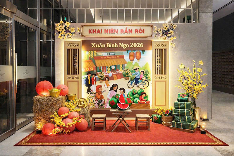 Mô hình bánh chưng Tết mút xốp