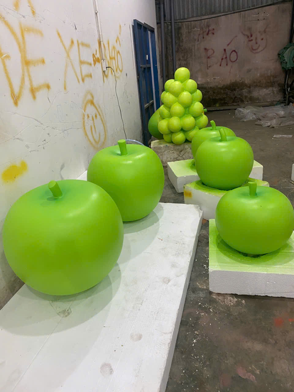 mô hình mút xốp 3d trang trí