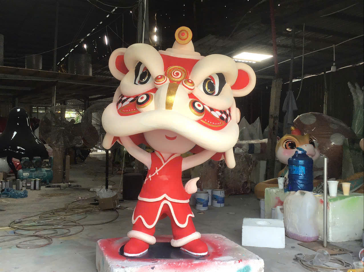 mô hình mút xốp 3d trang trí