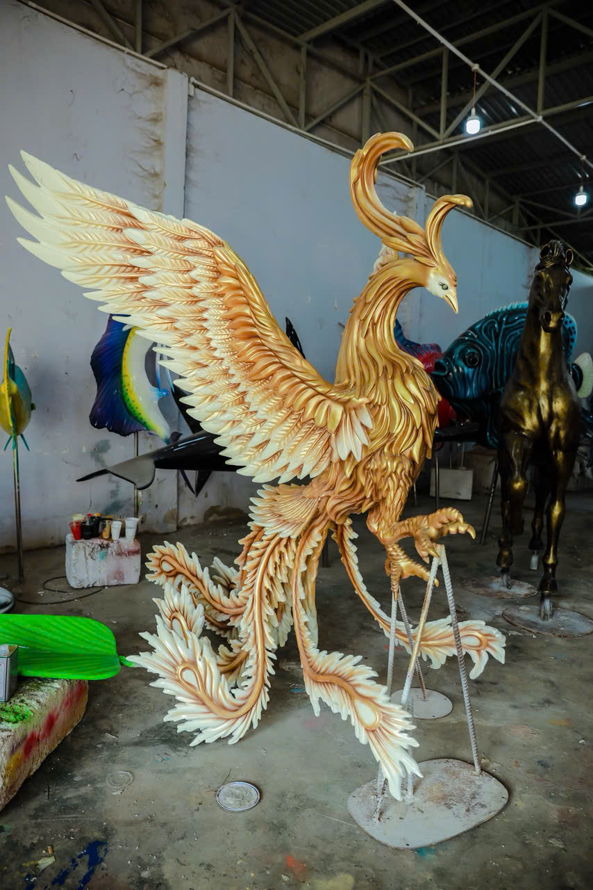 mô hình cánh chim bằng mút xốp