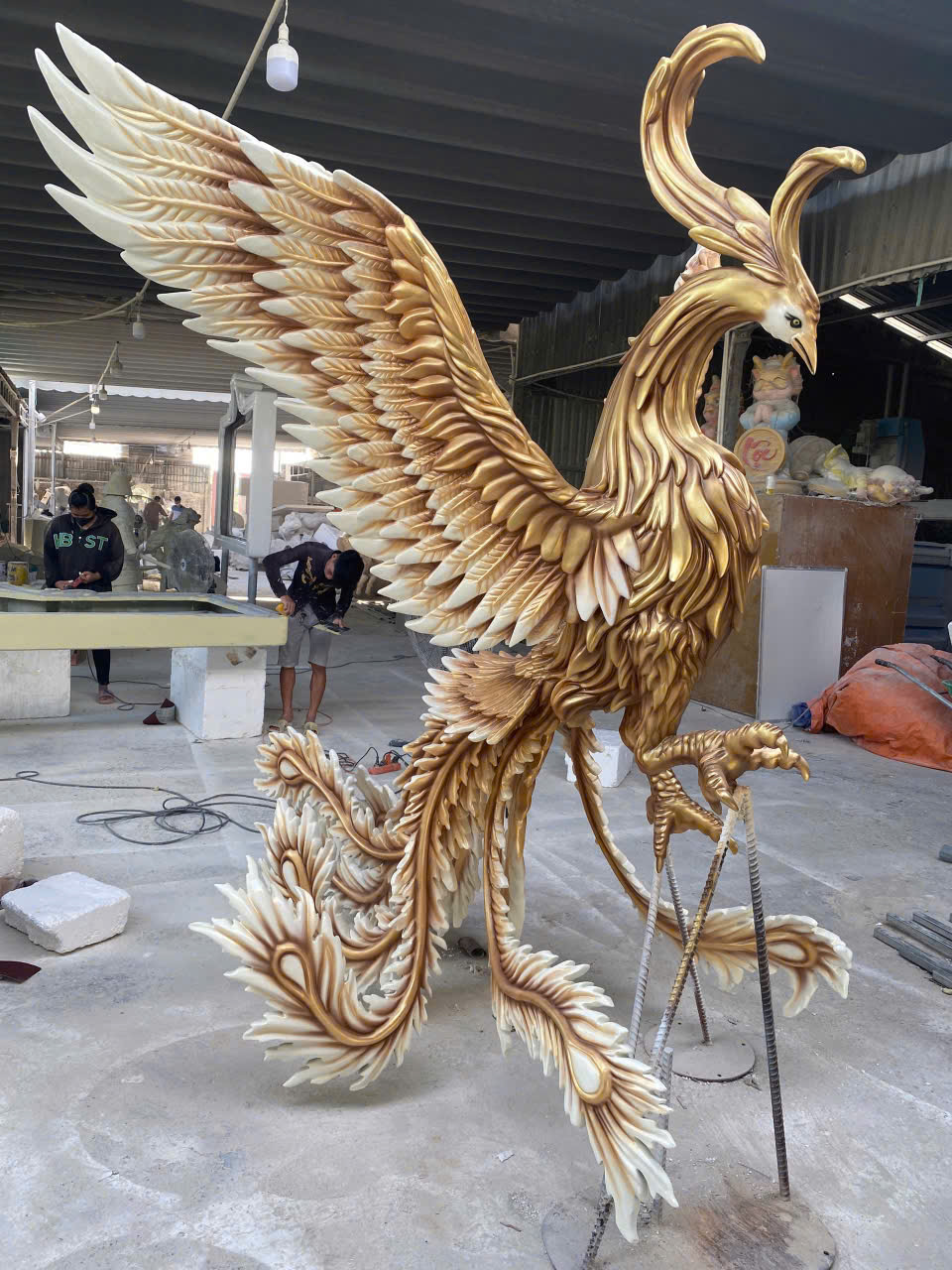 mo-hinh-phuong-hoang-mut-xop-trang-tri